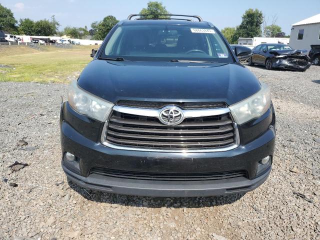 5TDJKRFH5FS187824 - 2015 TOYOTA HIGHLANDER XLE BLACK photo 5