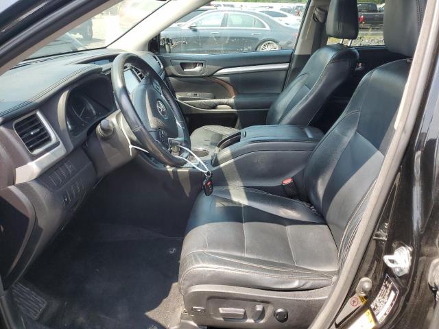 5TDJKRFH5FS187824 - 2015 TOYOTA HIGHLANDER XLE BLACK photo 7