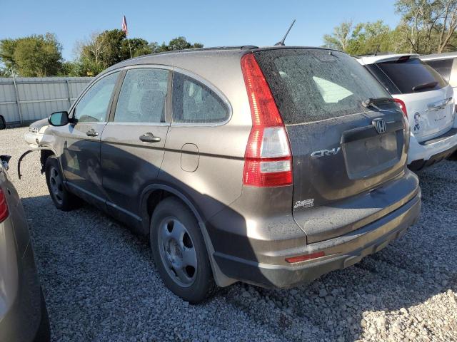 5J6RE3H3XAL017584 - 2010 HONDA CR-V LX GRAY photo 2