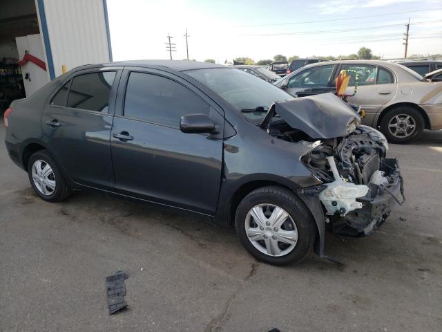 JTDBT923781264382 - 2008 TOYOTA YARIS GRAY photo 4