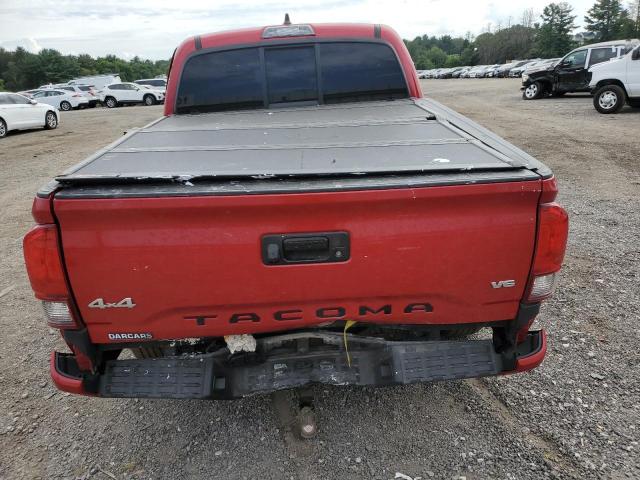 3TMCZ5AN0LM352894 - 2020 TOYOTA TACOMA DOUBLE CAB RED photo 6