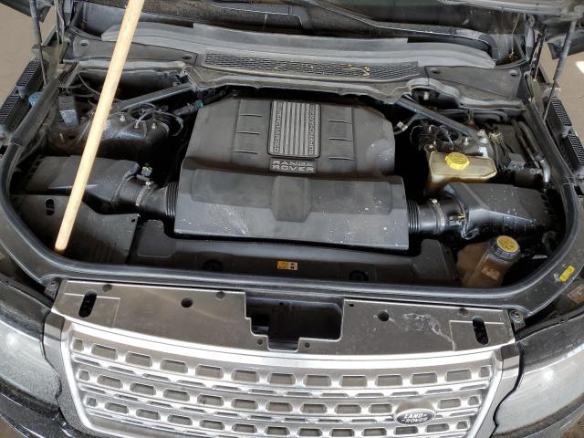 SALGV2EF5DA107191 - 2013 LAND ROVER RANGE ROVER AUTOBIOGRAPHY BLACK photo 11