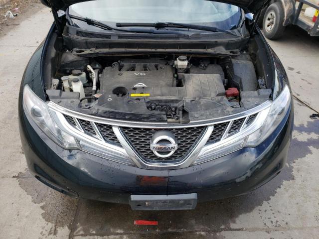 JN8AZ1MW7CW232244 - 2012 NISSAN MURANO S BLACK photo 12