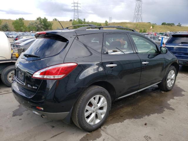 JN8AZ1MW7CW232244 - 2012 NISSAN MURANO S BLACK photo 3