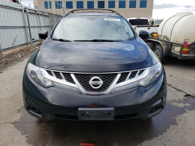 JN8AZ1MW7CW232244 - 2012 NISSAN MURANO S BLACK photo 5