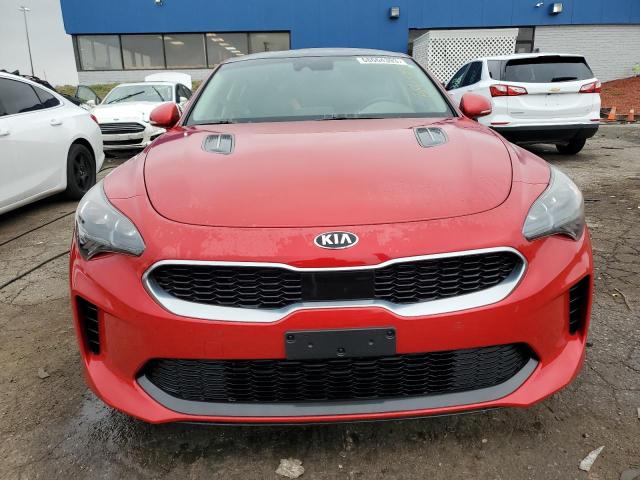 KNAE25LA1K6044443 - 2019 KIA STINGER PREMIUM RED photo 5