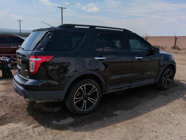 1FM5K8GT6DGC37826 - 2013 FORD EXPLORER SPORT Schwarz Foto 3