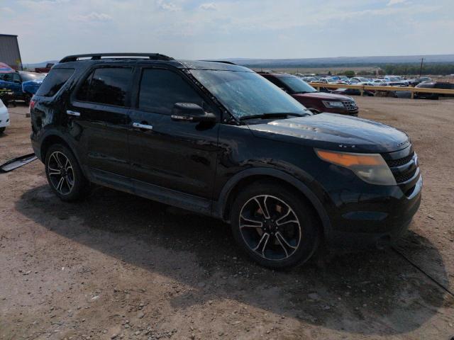 1FM5K8GT6DGC37826 - 2013 FORD EXPLORER SPORT Schwarz Foto 4