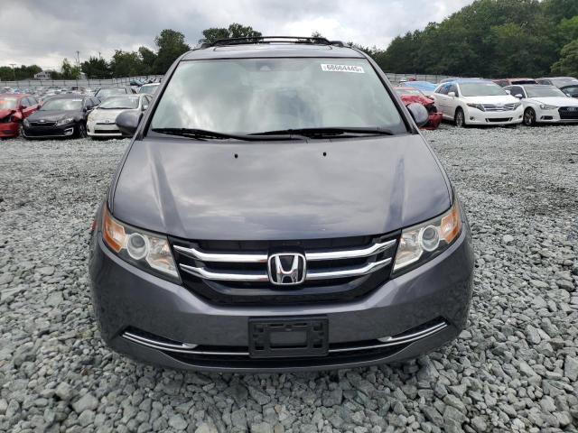 5FNRL5H63GB159935 - 2016 HONDA ODYSSEY EXL GRAY photo 5