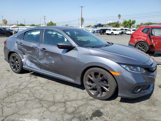 2HGFC2F81MH528904 - 2021 HONDA CIVIC SPORT GRAY photo 4