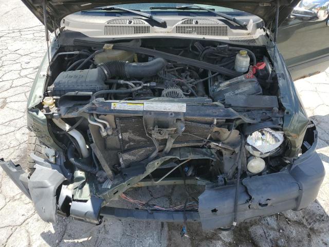 1J4GL48K57W536480 - 2007 JEEP LIBERTY SPORT GREEN photo 12