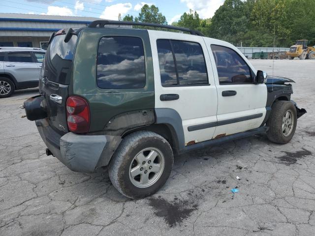 1J4GL48K57W536480 - 2007 JEEP LIBERTY SPORT GREEN photo 3