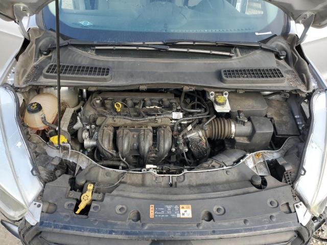 1FMCU0F71HUD85218 - 2017 FORD ESCAPE S SILVER photo 12