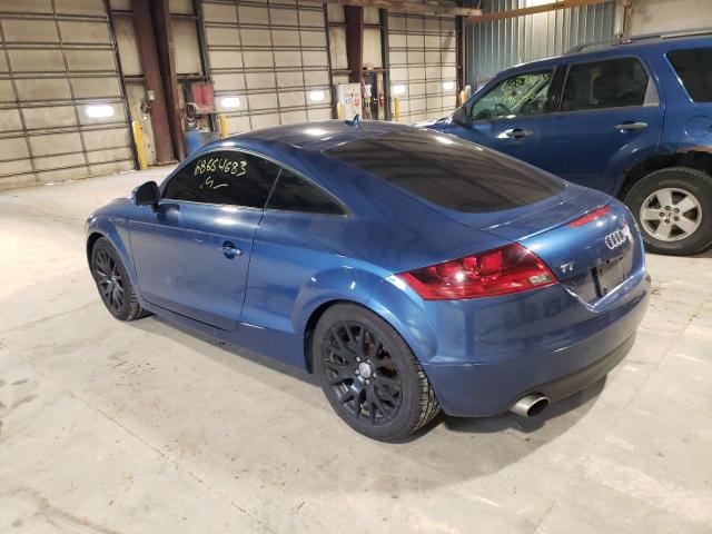 TRUDD38J481001782 - 2008 AUDI TT 3.2 QUATTRO BLUE photo 2