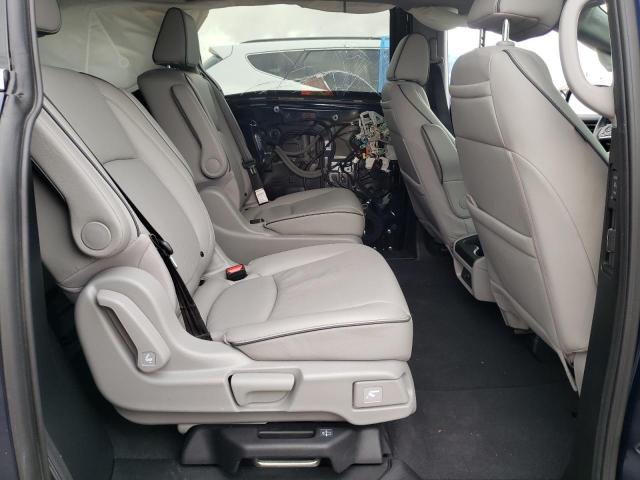 5FNRL6H95NB016885 - 2022 HONDA ODYSSEY ELITE ლურჯი ფოტო 11