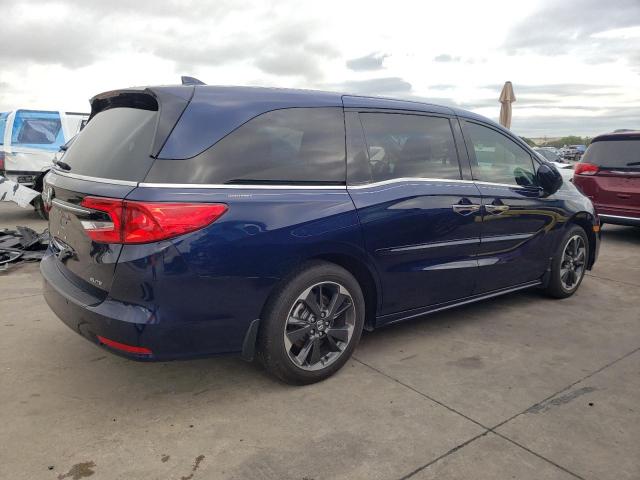 5FNRL6H95NB016885 - 2022 HONDA ODYSSEY ELITE ლურჯი ფოტო 3