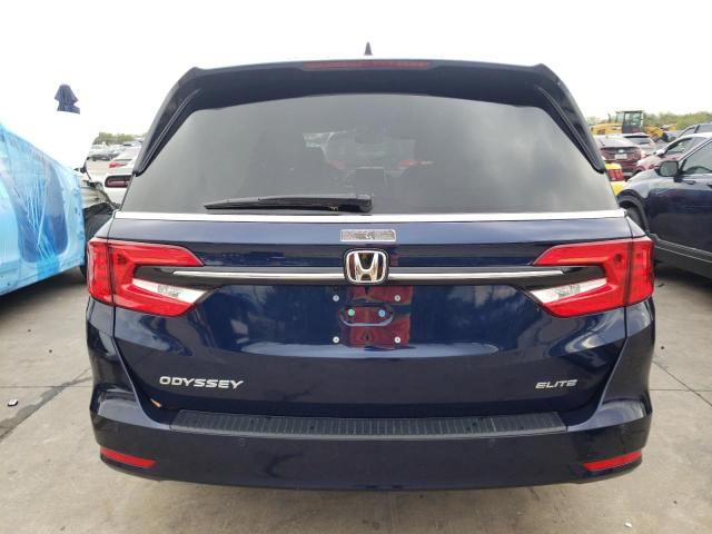 5FNRL6H95NB016885 - 2022 HONDA ODYSSEY ELITE ლურჯი ფოტო 6