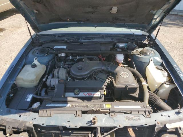 1G6CD13B7P4229205 - 1993 CADILLAC DEVILLE GREEN photo 11