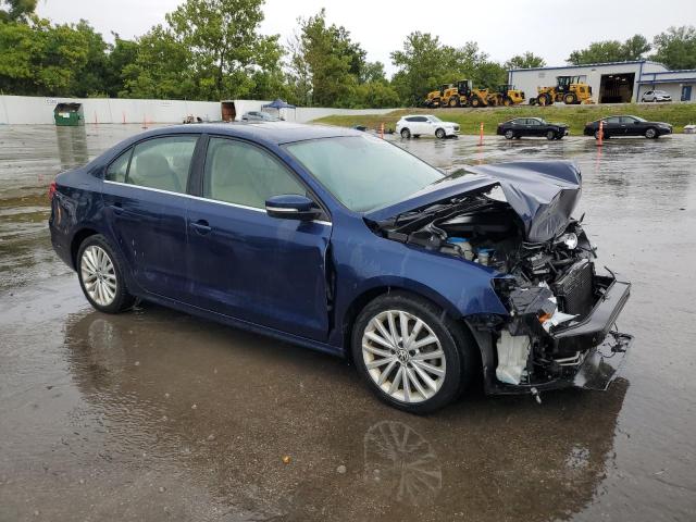 3VWLX7AJ7BM328733 - 2011 VOLKSWAGEN JETTA SEL 蓝色 照片 4