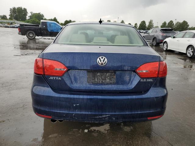 3VWLX7AJ7BM328733 - 2011 VOLKSWAGEN JETTA SEL 蓝色 照片 6