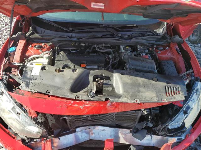 2HGFC2F67JH527010 - 2018 HONDA CIVIC LX RED photo 11