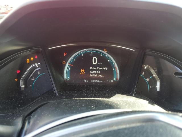 2HGFC2F67JH527010 - 2018 HONDA CIVIC LX RED photo 9