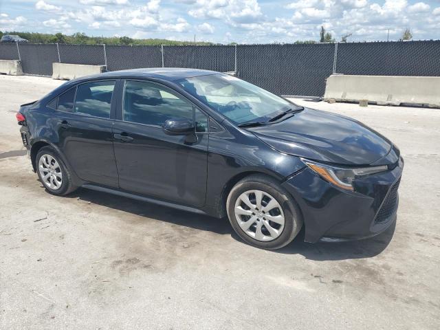 5YFEPMAE2MP219542 - 2021 TOYOTA COROLLA LE BLACK photo 4