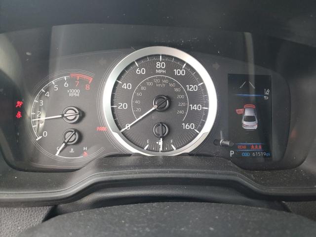 5YFEPMAE2MP219542 - 2021 TOYOTA COROLLA LE BLACK photo 9