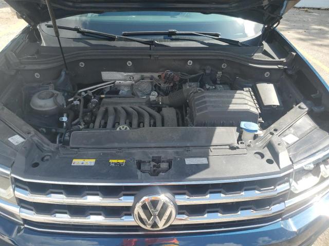 1V2DR2CA4JC547522 - 2018 VOLKSWAGEN ATLAS SE Синий фото 11