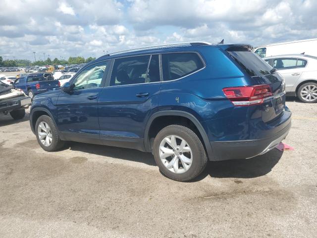 1V2DR2CA4JC547522 - 2018 VOLKSWAGEN ATLAS SE Синий фото 2