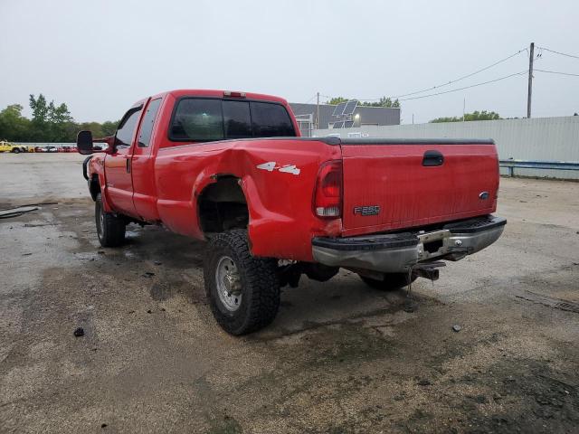 1FTSX31F5XED98506 - 1999 FORD F350 SRW SUPER DUTY RED photo 2