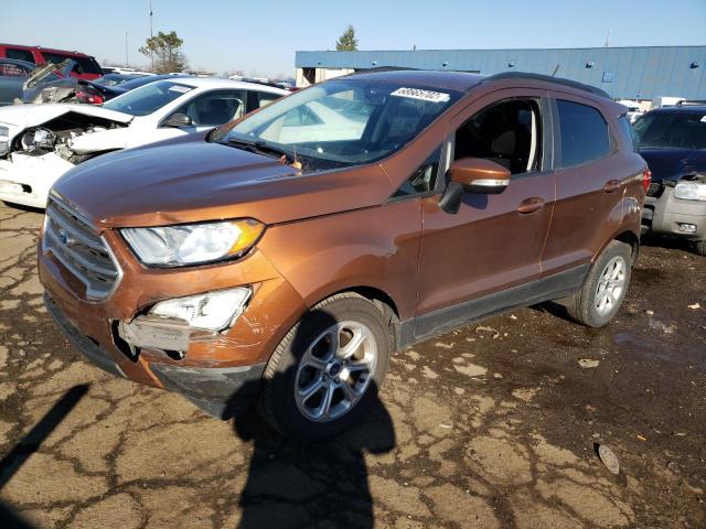 MAJ3P1TE3JC237416 - 2018 FORD ECOSPORT SE ORANGE photo 1