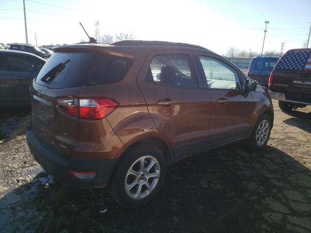 MAJ3P1TE3JC237416 - 2018 FORD ECOSPORT SE ORANGE photo 3