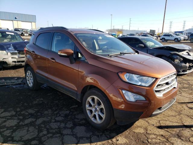 MAJ3P1TE3JC237416 - 2018 FORD ECOSPORT SE ORANGE photo 4