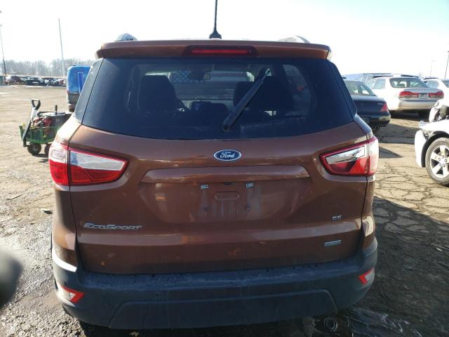 MAJ3P1TE3JC237416 - 2018 FORD ECOSPORT SE ORANGE photo 6