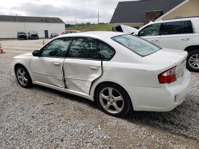 4S3BL626797211642 - 2009 SUBARU LEGACY 2.5I LIMITED WHITE photo 2