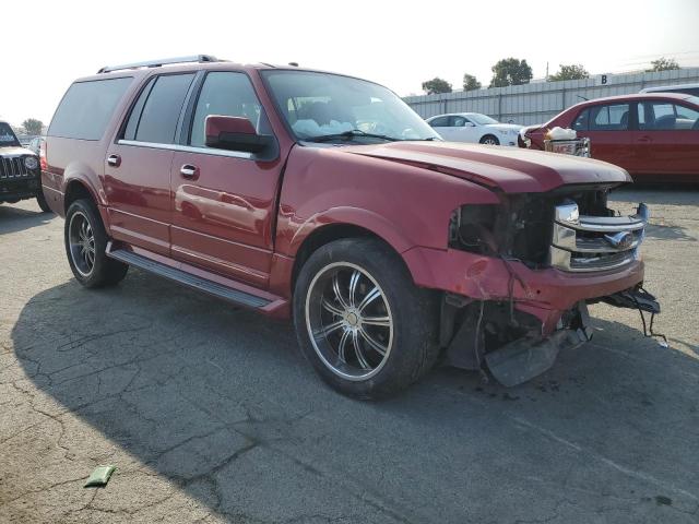 1FMJK1KT1HEA07576 - 2017 FORD EXPEDITION EL LIMITED BURGUNDY photo 4