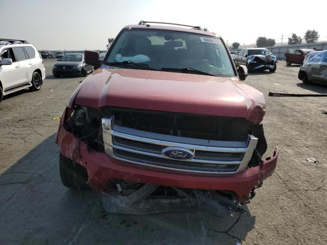 1FMJK1KT1HEA07576 - 2017 FORD EXPEDITION EL LIMITED BURGUNDY photo 5