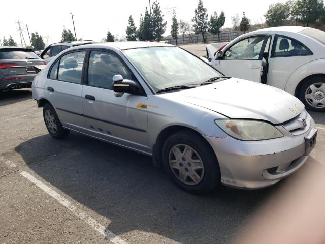 2HGES16334H578846 - 2004 HONDA CIVIC DX VP SILVER photo 4