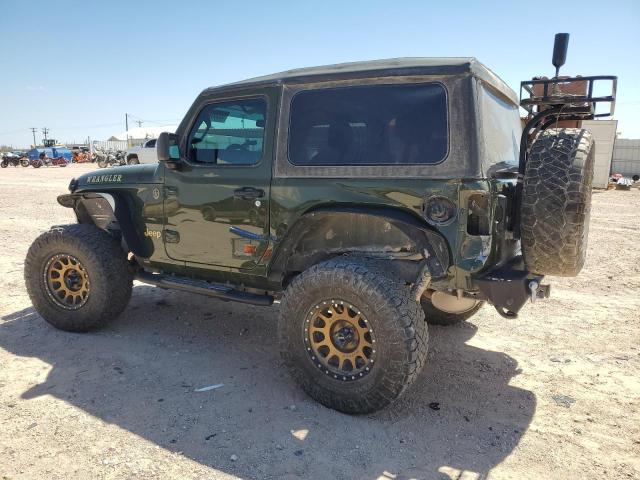 1C4GJXAGXMW573250 - 2021 JEEP WRANGLER SPORT GREEN photo 2