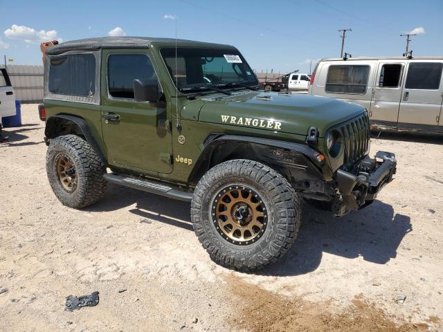 1C4GJXAGXMW573250 - 2021 JEEP WRANGLER SPORT GREEN photo 4