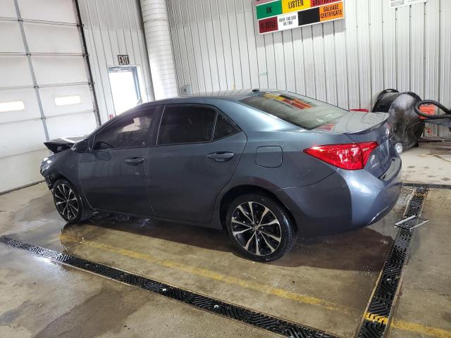 2T1BURHE4HC863757 - 2017 TOYOTA COROLLA L CHARCOAL photo 2