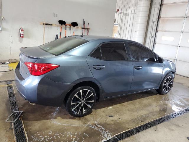 2T1BURHE4HC863757 - 2017 TOYOTA COROLLA L CHARCOAL photo 3