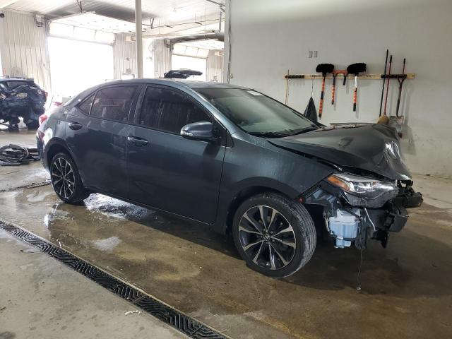 2T1BURHE4HC863757 - 2017 TOYOTA COROLLA L CHARCOAL photo 4