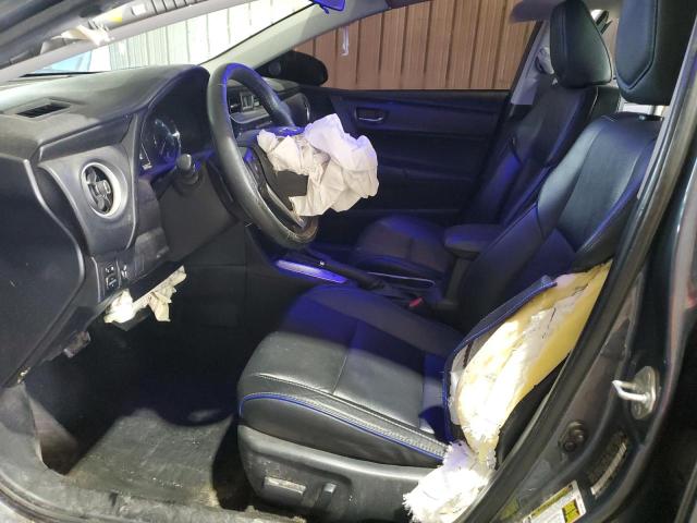 2T1BURHE4HC863757 - 2017 TOYOTA COROLLA L CHARCOAL photo 7