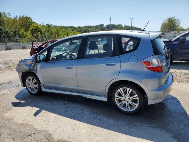 JHMGE8H51BC019848 - 2011 HONDA FIT SPORT BLUE photo 2