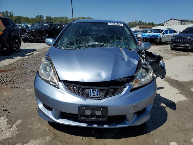 JHMGE8H51BC019848 - 2011 HONDA FIT SPORT BLUE photo 5