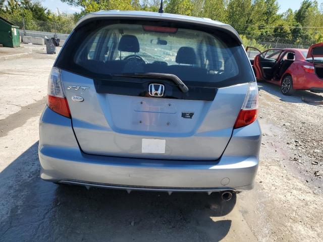 JHMGE8H51BC019848 - 2011 HONDA FIT SPORT BLUE photo 6
