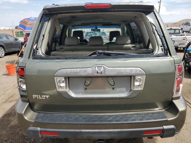 5FNYF28548B011657 - 2008 HONDA PILOT EXL Yeşil fotoğraf 6