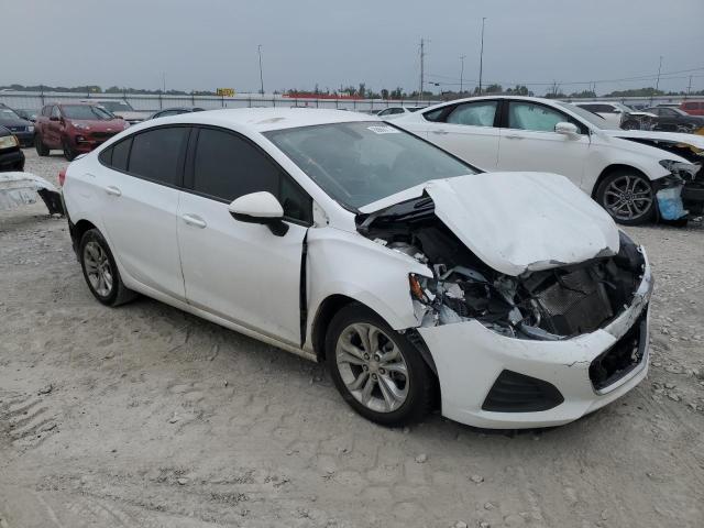 1G1BC5SMXK7129220 - 2019 CHEVROLET CRUZE LS WHITE photo 4